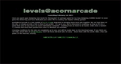 Desktop Screenshot of levels.acornarcade.com