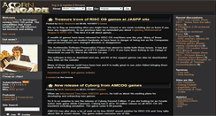 Desktop Screenshot of acornarcade.com